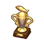 trophée de pêche or