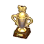 trophée insecte or