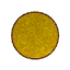 round yellow rug