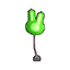 ballon lapin vert