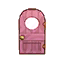 pink basic door