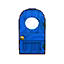 blue basic door