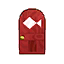 red fish door