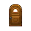 sturdy brown door