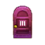 purple steel door
