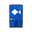 blue fish door