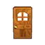 brown classic door