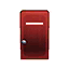red steel door