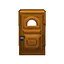 sturdy brown door
