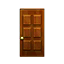 brown door
