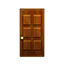 porte marron