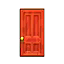 porte rouge