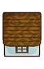 brown board roof