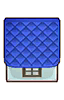 blue overlap roof