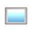 white frame window