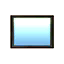black frame window