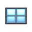 gray picture window
