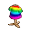 rainbow tee
