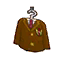 blazer emblème beige