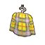 pull tartan jaune