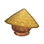 (Eng) conical straw hat