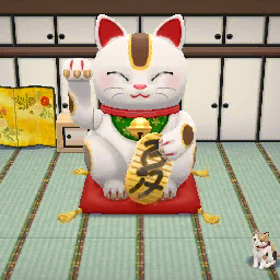 Lucky-Cat Daruma 3