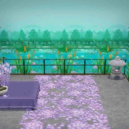Jardin de glycines 2