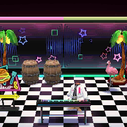 ネオンなライブステージ