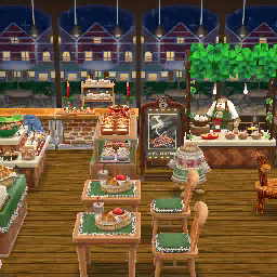 夜晚的自助式餐廳2