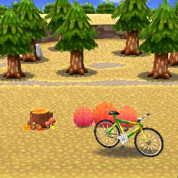 秋色落葉公園