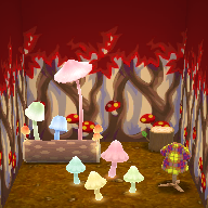 Leuchtender Wald