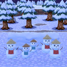 Auberge sous la neige