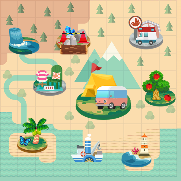 Die Karte aus ACPC