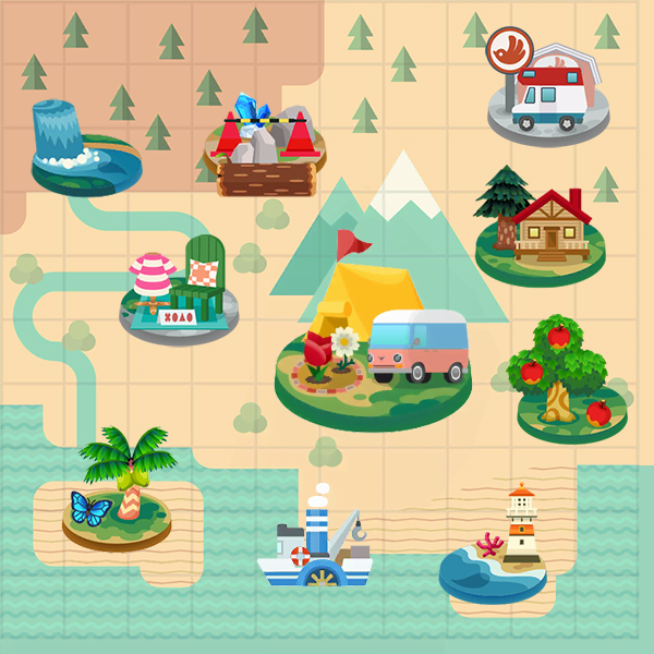Die Karte aus ACPC