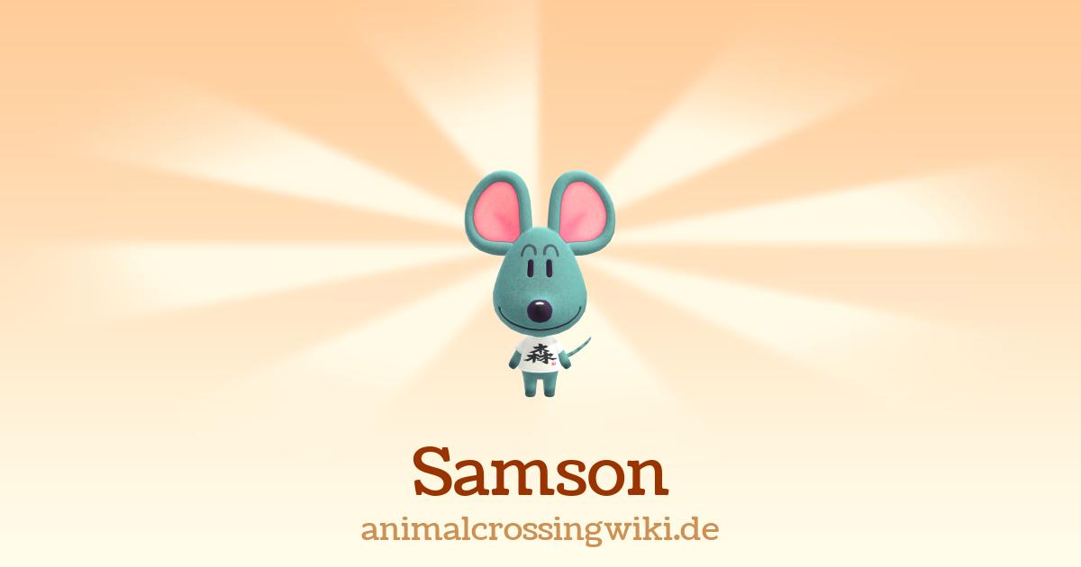 Samson - Animal Crossing Wiki